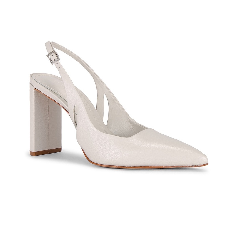 Schultz Blanche Pump in Pearl